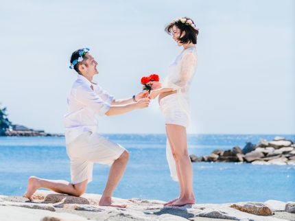 laftam photoの【レタッチ込み価格・一週間以内に納品可能】 お二人の一瞬の幸せを見逃しません!の写真