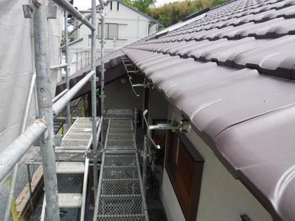 太洋瓦総工の【雨樋の掃除:修理:架け替え】の写真