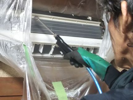 栃木の阿久津空調のエアコンクリーニング【壁掛け】の写真