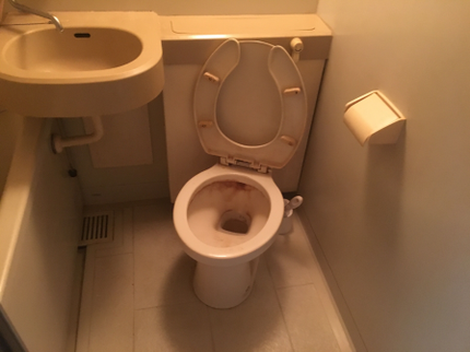 アクアクリーンのトイレクリーニングの写真
