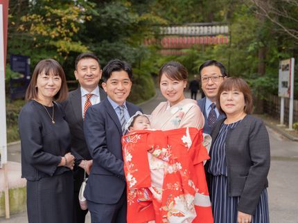 あおばコンシェルジュのみんな笑顔で753 自然でキラキラした笑顔を残しませんか?の写真