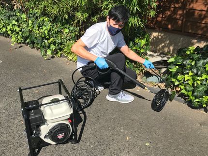 グッドラボの排水管の高圧洗浄はグッドラボへ!お任せ下さい!の写真