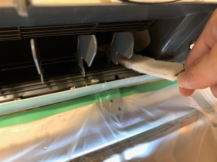 ハミングバード抗菌コーティングクリーニングのエアコンクリーニング 抗菌ハウスコーティング施工の写真