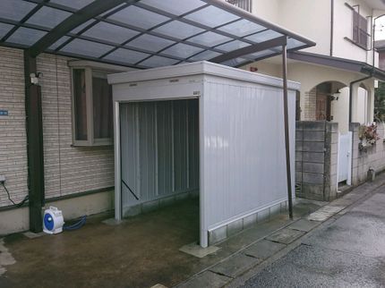 山中造園のカーポトから小型の倉庫などの写真