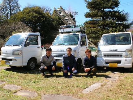 千賀造園の草刈り歴14年、安全対策!キレイに刈ります!の写真