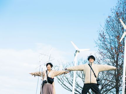出張撮影のカップルフォトの写真