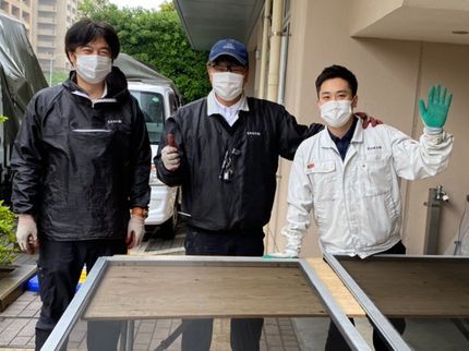 荒井硝子株式会社の【完全自社施工】杉並区・中野区・練馬区出張費無料!プロの仕上がり保証付き◯の写真