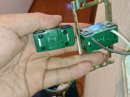 ai住設のスイッチ交換、コンセント交換工事の写真