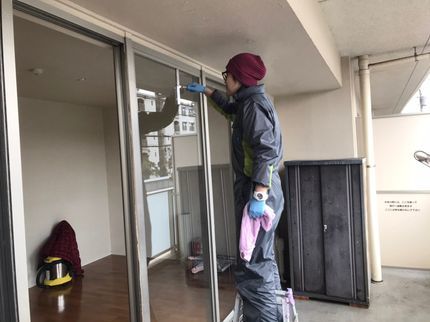 あなたのお悩み解決します! 便利屋ひつじ堂の★窓とサッシをピカピカにしませんか?景色が変わって見えますよ!の写真