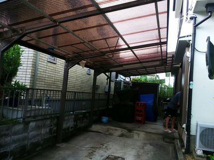AkatsukiRenovationの波板張替え、カーポートポリカ板張替え、テラスポリカ板張替えの写真