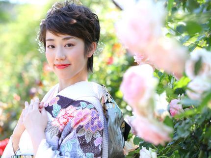 優美出張着付けの経験豊かなの着付け師が真心込めておしたくいたします。の写真