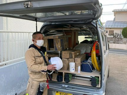 アドバンスのアンテナ設置、端子増設、不要アンテナ撤去、各種ケーブル配線工事の写真