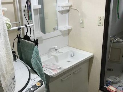 三栄水道サービスの安心の水道局指定工事店です!ホームセンター、ネット等で購入品取付工事致します!の写真