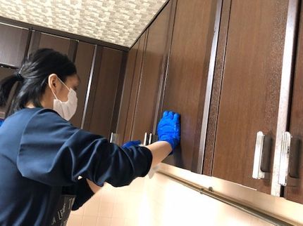 ワンダーライフのハウスクリーニング お引越しや入居前のお掃除の写真