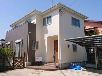 ホームペイントの損害保険加入済み◎経験豊富な自社スタッフが対応します!外壁塗装・コーキング補修の写真