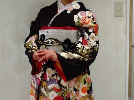 中山着付け教室の貴女の晴れやかな一日を《誠心誠意》サポート!着崩れ知らずで快適♪簡単ヘアセット付の写真