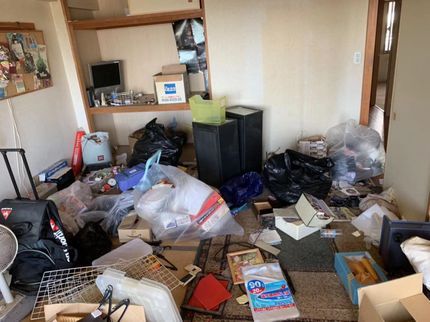 にっこり回収のゴミ屋敷はお任せください!見積もり無料!お客様と現地での見積もり・相談可能です!の写真