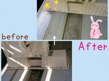 おそうじ革命 茨城つくば竹園店の《ベランダ清掃》10㎡以内。お掃除で運気アップのお手伝い♪の写真