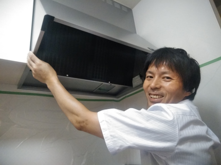 おそうじ革命 茨城結城店の【年中無休・地域密着】レンジフードクリーニングよろしくお願い致しますP代お店負担の写真
