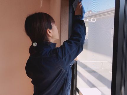 長崎ハウスクリーニングの【年中無休】女性スタッフが同行の写真