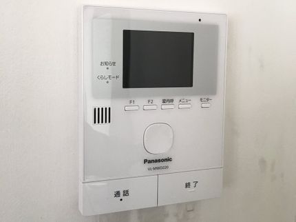 京都アルファ電気のインターホン ドアホン取付工事の写真