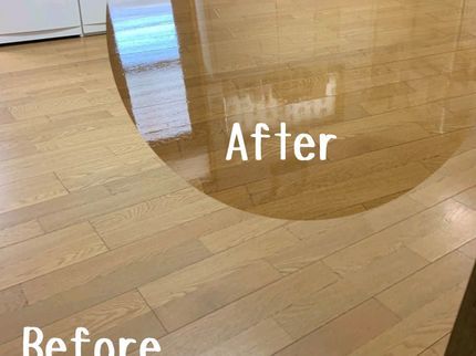 FineLabo ファインラボのシリコンコーティング★古い床も諦めないで下さい!フロアーの専門家が施工致します。の写真