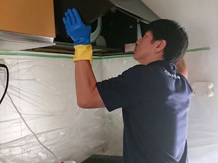 おそうじ本舗 手稲駅前店のお手入れの難しい換気扇はプロに任せてすっきり快適!【クレジットカード利用可能】の写真