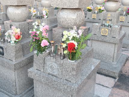 さくらサービス福岡のすごく気になっているけど、なかなか行けない・・・お墓参りの写真