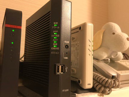 守口まちの電気工事屋さんのインターネットの接続トラブル解決します。の写真
