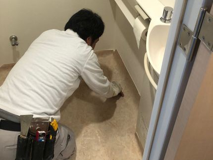 SUZUKICLOTH株式会社のクッションフロア貼替☆フロアタイル・長尺シート等 施工可能ご相談ください♪の写真