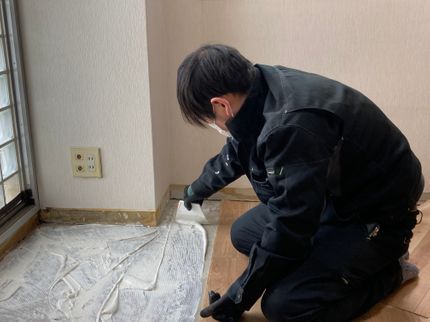 N.K.Sサ-ビスのクッションフロアの張り替えの写真