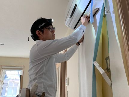 クロスエスの◇職人直営店◇洋室2部屋以上の貼り替えで1部屋分のアクセントクロス1面サービスの写真
