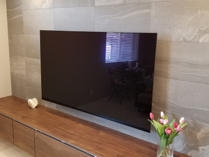 リアヒルの【テレビ壁掛け専門店へ】テレビ壁掛け工事は経験豊富な当店へお任せください!の写真