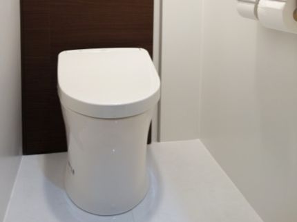 ロハスるのトイレ便器取付、交換工事の写真