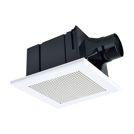 三菱電機 / 1室換気 / 接続ダクト100mm / 角形260mm / VD-15ZVC3 角形ルーバー / 風量2段階調整
の画像