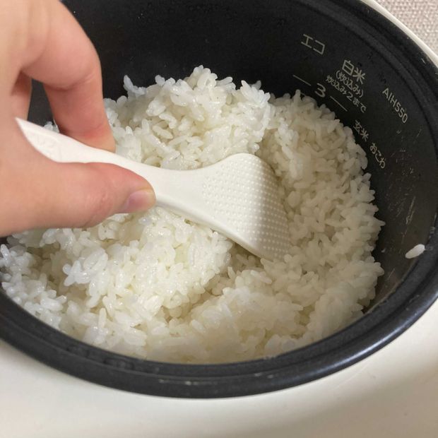 ご飯を炊く