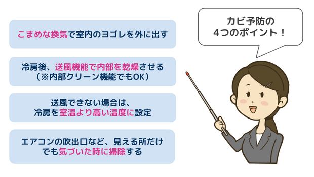 カビ予防法