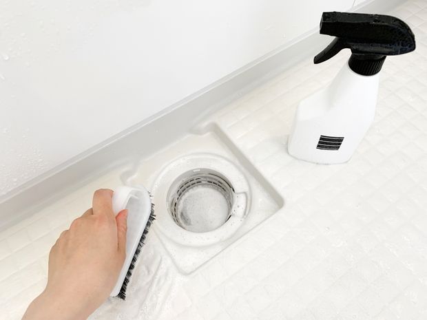 お風呂の排水口掃除