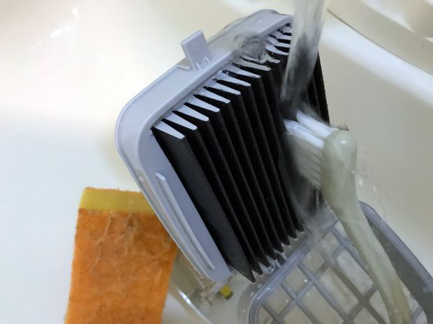 フィルター水洗い