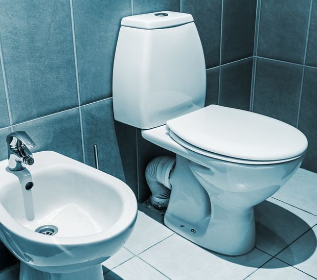 スタイリッシュなトイレの画像