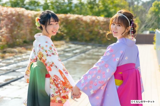 卒業式の写真の上手な撮り方・友達との写真