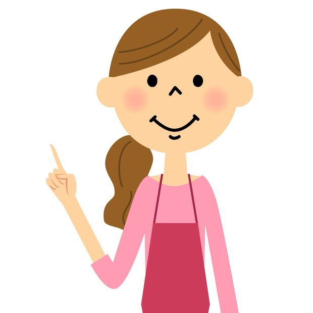 コツを教える女性