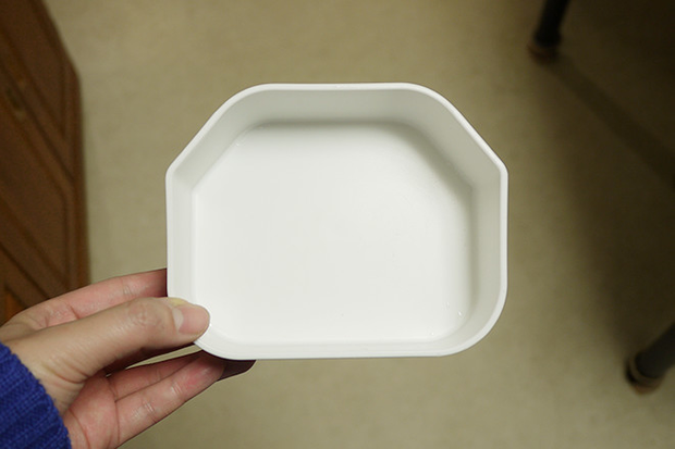ピカピカになった小物入れ