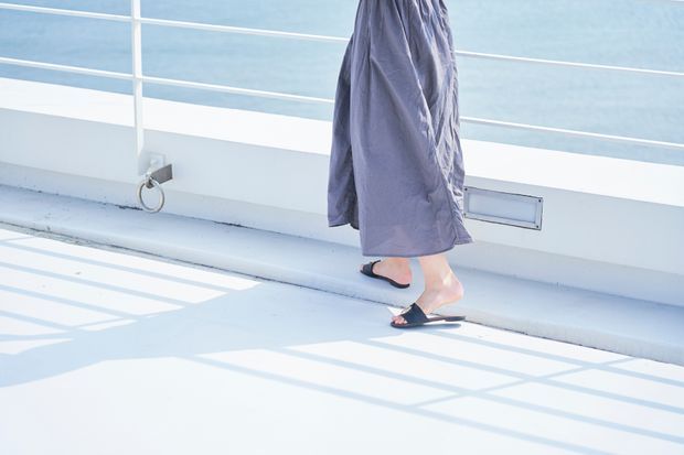海辺のベランダ