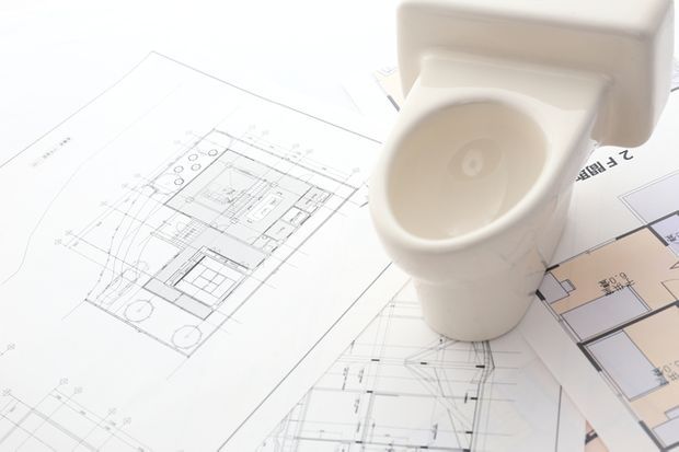 トイレと間取り図