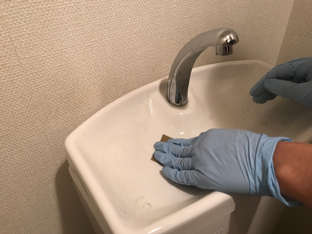 きれいになったトイレ