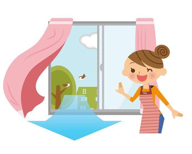 換気のイメージイラスト
