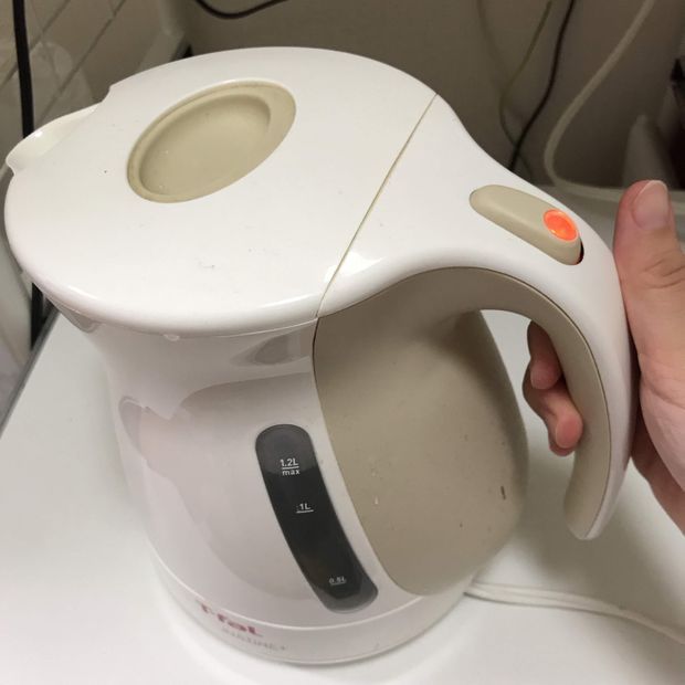 再び満タンに水を入れて沸騰させる