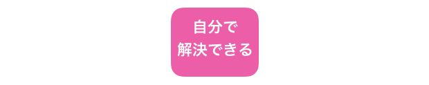 自分で解決できるマーク