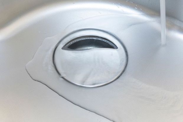 キッチンシンクの排水口